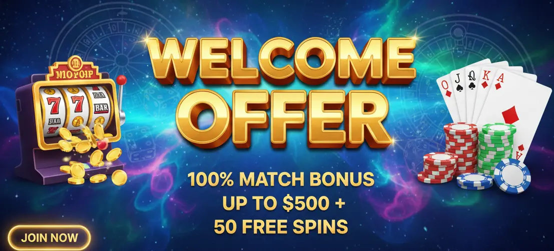 Velkomsttilbud hos 7bit casino